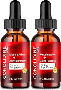 Conolidine Drops Advance Blood Formula Support Supplement, Conolidine Blood Drops Advanced Joint Support Supplement, All Natural for Better Body Movement 1000MG - Maximum Strength Reviews (2 Pack)