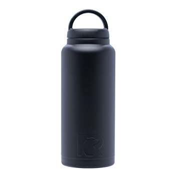 RTIC 199 Double Wall Vacuum Insulated Bottle, 36 oz, Black