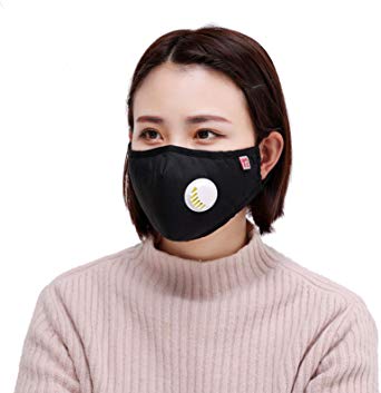 Anti Pollution Mask N99 N95 Respirator Mask with Valve Replacement Filter Washable Cotton Anti Dust Mouth Mask