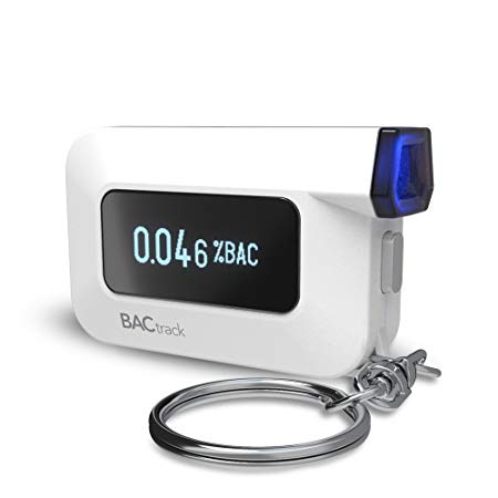 BACtrack C6 Keychain Breathalyzer | Police-Grade Accuracy | Optional Smartphone Bluetooth Connectivity to iPhone & Android Devices