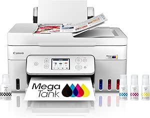 Canon Megatank G4280 All-in-One Wireless Supertank [Megatank] Printer | Print, Copy, Scan | Mobile Printing |2.7" LCD Color Touchscreen | Auto Document Feeder and Auto Duplex