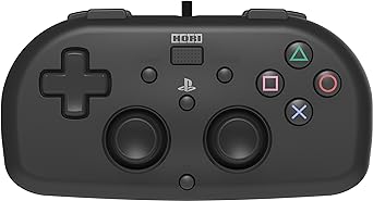 Wired Mini Gamepad for Kids - PlayStation 4 Controller - Officially Licensed (Black)