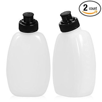 Water Bottles (2-Pack) for the Adalid Gear Running Hydration Belt : BPA-Free & Leak-Proof
