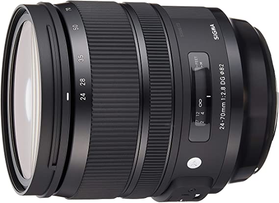 Sigma 24-70mm f/2.8 DG OS HSM Art Lens for Canon (Renewed)