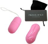 Remote Controlled Vibrator by Primal Juice G-Spot and Clit Massager Sleek and Discrete Easy to Use Wireless Noiseless and Waterproof Dildo for Men and Women For Sex and Masturbation Get Pleasure Now
