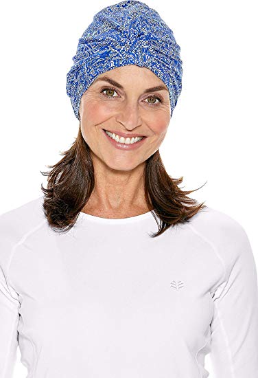 Coolibar UPF 50  Women's Vias Swim Turban - Sun Protective