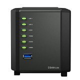 Synology Disk Station 4-Bay Diskless Network Attached Storage NAS DS414slim