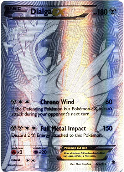 Pokemon - Dialga-EX (122/119) - XY Phantom Forces - Holo