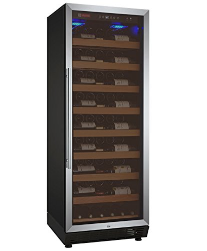 Allavino YHWR115-1SRN 115 Bottle Single-Zone Wine Cellar Refrigerator - Stainless Door