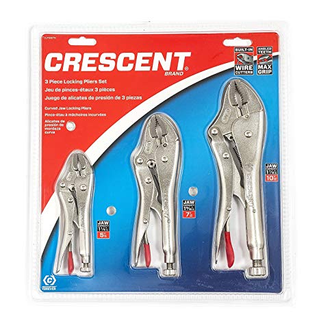 Crescent Brand LOCK PLIER SET-3 PIECE CLP3SET CLP3SETN