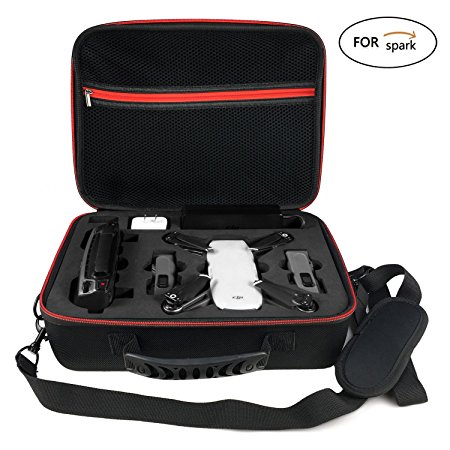 Portable Storage Bag Carrying Case Suitcase Cover Waterproof Hand Bag for DJI SPARK Drone Accessory By Mibote