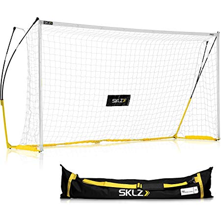 SKLZ Pro Training Goal - Portable Soccer Goal. (6'x4', 8'x5', 12'x6', 18'6x6'6)