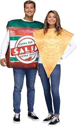 Fun World Adult Chips and Salsa Couple's Costume Standard