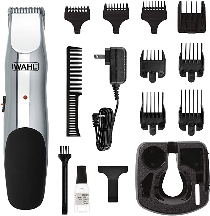 Wahl 9916-4301 Beard and Stubble Trimmer, Cordless Rechargeable Facial Hair Trimmer with 5 Length Settings