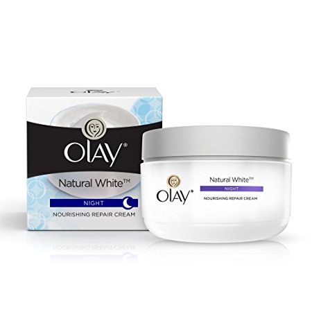 Olay Natural White All in One Fairness Night Skin Cream - 50 gm