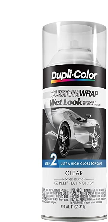 Dupli-Color ECWRC8860 Custom Wrap Wet Look Clear