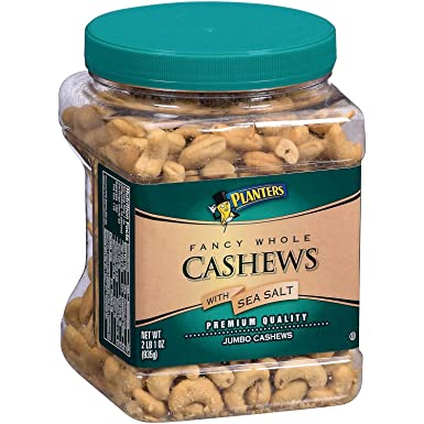 Planters Fancy Whole Cashews with Sea Salt - 33 oz.