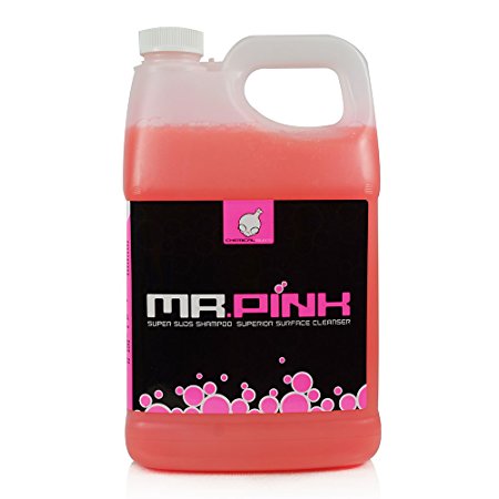 Chemical Guys CWS_402C04 Mr. Pink Super Suds Car Wash Soap and Shampoo (1 Gal) (Case of 4)