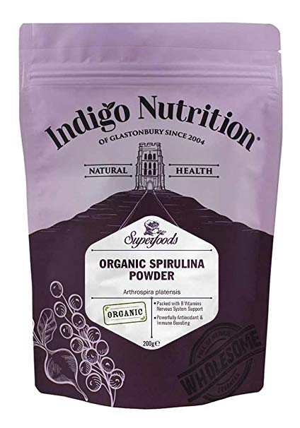 Indigo Herbs Organic Spirulina Powder 200g
