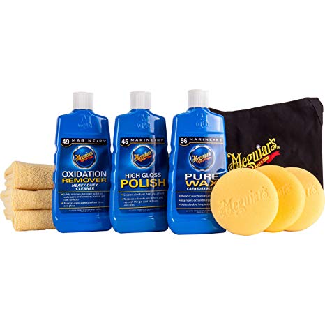 Meguiar's M4966 Complete Marine/RV Fiberglass Restoration Kit