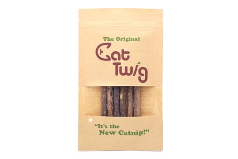 CatTwig Silvervine Sticks - Catnip Alternative - Pack of 6 Cat Toys