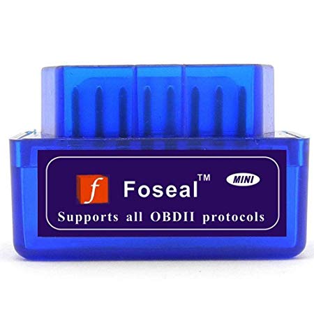 Foseal Bluetooth OBD2 OBD Scanner Check Engine Light OBDii Bluetooth Car Diagnostic Scan Tool for Android Devices