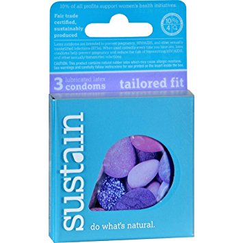 Sustain Tailored Fit Condoms 3 Pack(S)