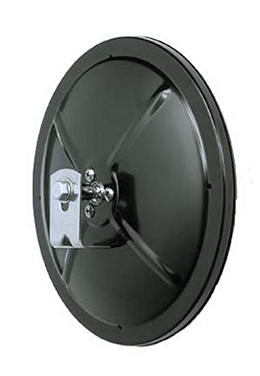 CIPA 48850 Black Round Convex Mirror