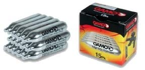 Gamo 62124701554 Air Gun CO2 Cartridges, 15-Pack