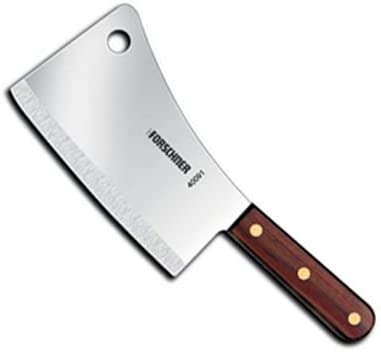 Victorinox 40091 7" Blade Restaurant Cleaver With Walnut Handle - 40091