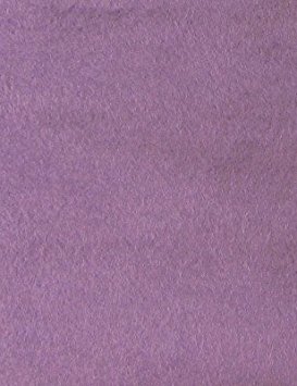 Organic Cotton Fleece Fabric - 9.5 Ounce - Lavender - By the Yard