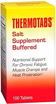 THERMOTABS Salt Supplement Buffered Tablets 100 Tablets (Pack of 3) by Thermotabs