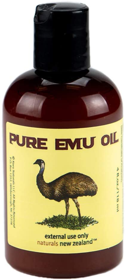 Emu Oil Pure Premium Golden - Powerful Skin and Hair Moisturizer - 4 fl.oz.