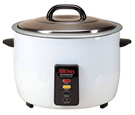 Aroma 48-Cup (Cooked) (24-Cup UNCOOKED) Commercial Rice Cooker (ARC-1024E)