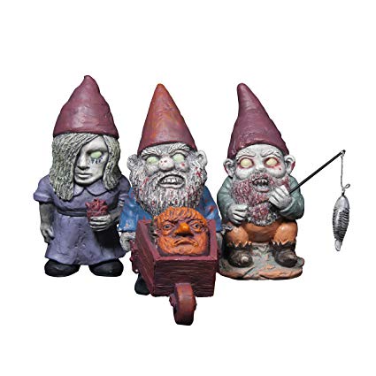 THUMBS UP Thumbsup UK, Mini Zombie Gnomes, Set of 3