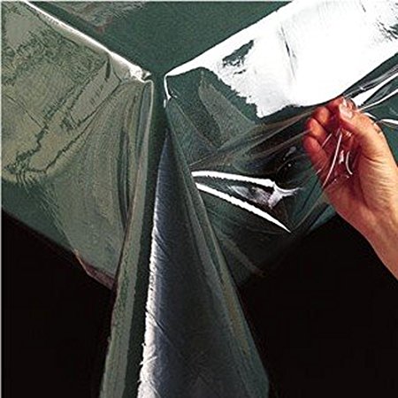 Clear Plastic Tablecloth - 60x108 Oblong