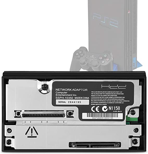 Yosoo Health Gear SATA Interface Network Adaptor, HDD Connector Plug Socket for Sony PS2 Playstation 2 No IDE