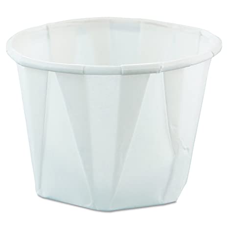 Solo 100-2050 1 oz Treated Paper Portion Cup (Case of 5000)