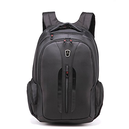 Tigernu Waterproof Travel computer Backpack Business Laptop Rucksack-Black
