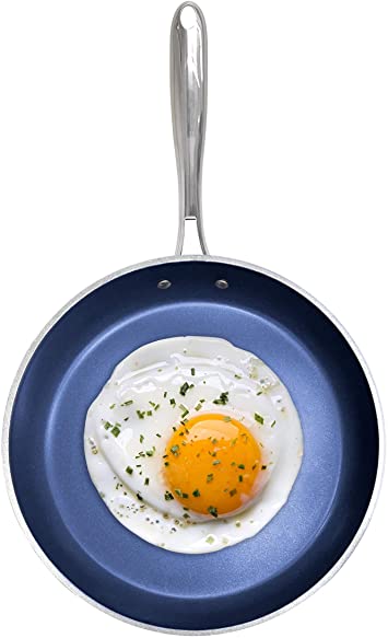 GRANITESTONE 10" Bond Blue Nonstick Frying Pan