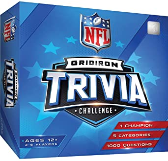 MasterPieces NFL League Trivia Game, One Size