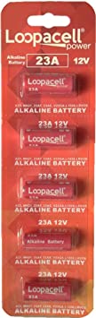 LOOPACELL A23 23A 12-Volt Alkaline Battery (5 Count (Pack of 1))