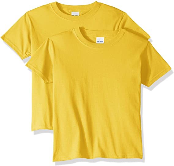 Gildan Youth Heavy Cotton T-Shirt, Style G5000B, 2-Pack