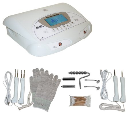 LCL Beauty 2-in-1 Fully Digital Bio-Lift Microcurrent & Magic Hands Bio Massage Facial Machine