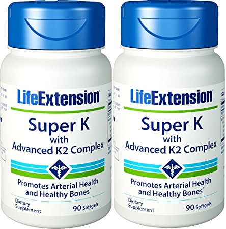 Life Extension Super K with Advanced K2 Complex (two-pack)