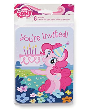 American Greetings My Little Pony Invite and Thank-You Combo Pack (8-Count)