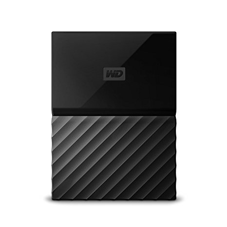 WD 1TB Black My Passport  Portable External Hard Drive - USB 3.0 - WDBYNN0010BBK-WESN