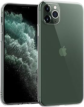 NEW'C Cover per iPhone 11 PRO, Custodia Gel Trasparente Morbida Silicone Sottile TPU [Ultra Leggera e Chiaro]