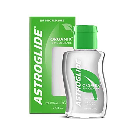 Astroglide Organix Liquid, Water Based Personal Lubricant, 2.5 oz.