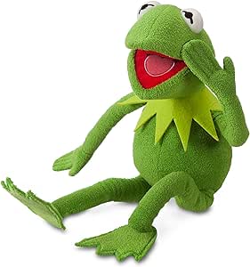 Disney Store Official Kermit The Frog Plush - Iconic 16-Inch Soft Toy from The Muppets Collection - Perfectly Crafted for Fans & Kids - Durable & Cuddly Design - Muppet Show Collectible